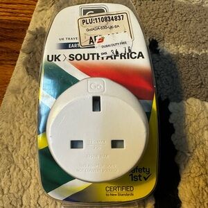 UK to South Africa Travel Adapter